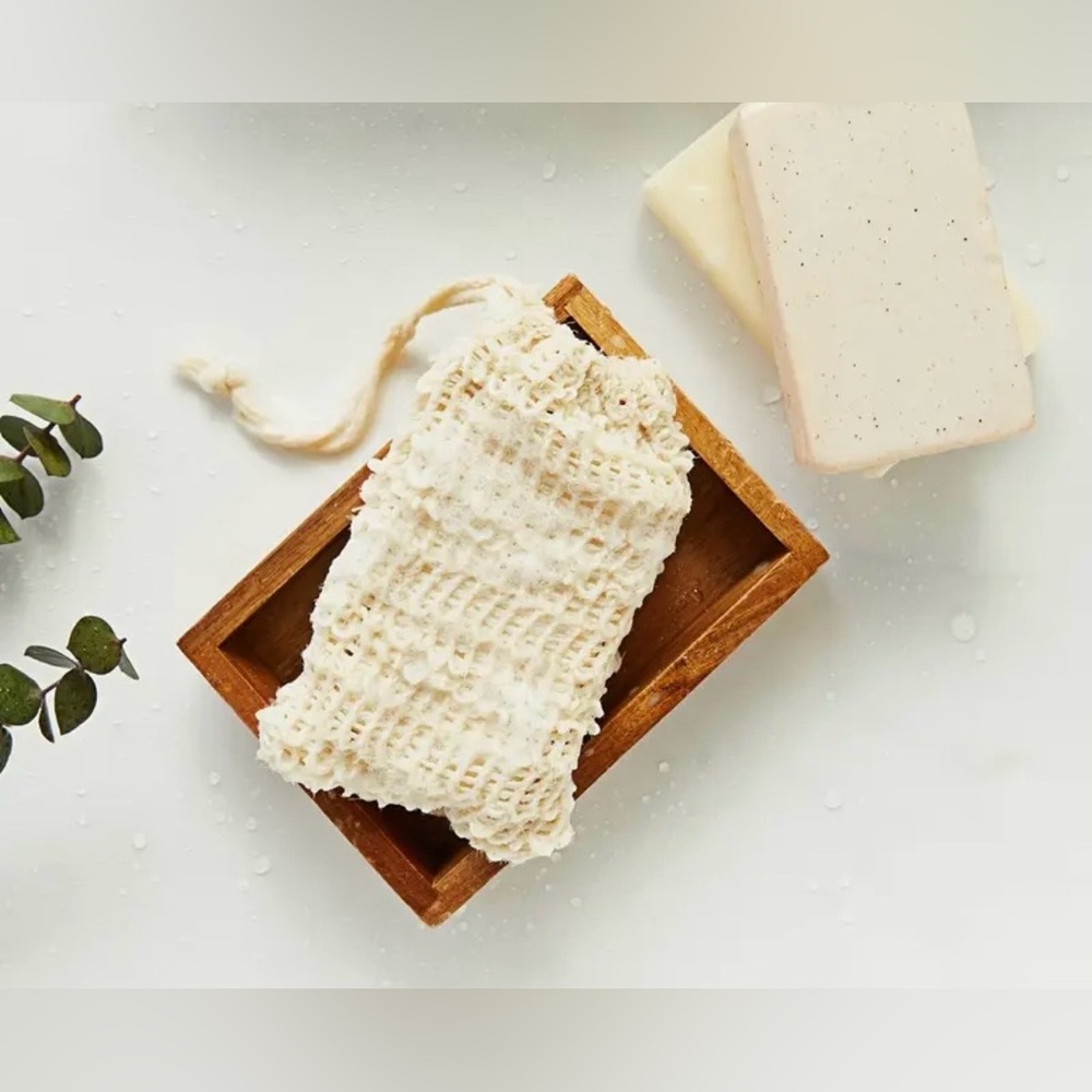 12 4X5.5 JunteNatural Exfoliating Soap Pouch